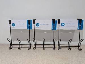 lot 24 image: 3 NEW OVER DOOR RACKS
