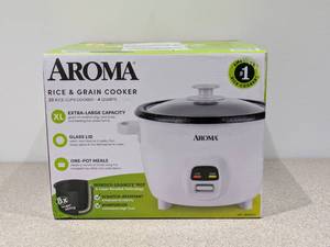 lot 29 image: NEW AROMA RICE & GRAIN COOKER