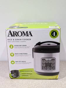 lot 30 image: NEW AROMA RICE & GRAIN COOKER