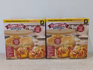 lot 38 image: 2 NEW BULBHEAD YUMMY CAN POTATOES