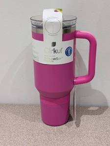 lot 62 image: NEW CIRKUL STRAWSIP TUMBLER ( BRINK-PINK )