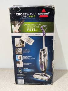 lot 72 image: NEW BISSELL CROSSWAVE TURBO PET