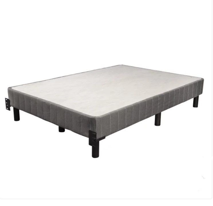 lot 203 image: Home by Hollywood EnForce 7 Metal Foundation with Headboard Bracket and Legs - Queen