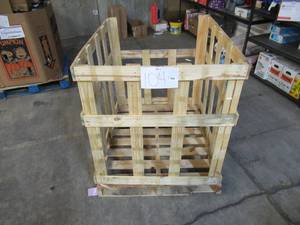 lot 104 image: Wooden Frame Built to Fit Onto Pallets - Perfect for Projects