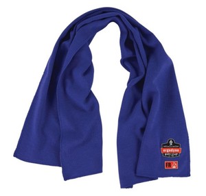 lot 726 image: NEW 2 Pack of Ergodyne Chill-Its 6606FR FR Cooling Towel - BLUE