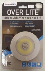lot 3 image: Sensor Brite  Over Lite   New  Detects Motion Up To 10 FT