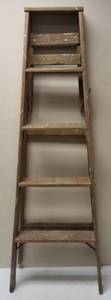 lot 12 image: Keller  5 foot Wooden Ladder