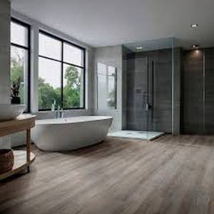 lot 1 image: 16 Boxes of TrafficMaster Winding Brook 6 MIL x 6 in. W x 36 in. L Click Lock Waterproof Luxury Vinyl Plank Flooring (23.95 sqftcase) Customer Returns See Pictures
