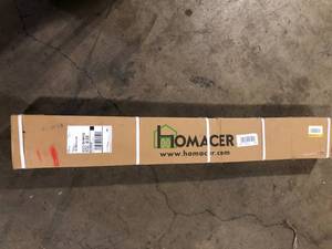 lot 10 image: HOMACER 48 in. x 80 in. 5-in-1 Design Unfinished Frame Solid Pine Wood Interior Sliding Barn Door with Hardware Kit, Non-Bypass Customer Returns See Pictures