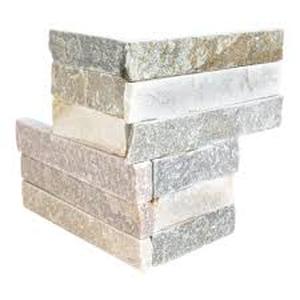 lot 26 image: 18 Boxes of MSI Golden Honey Ledger Corner 6 in. x 6 in. x 6 in. Splitface Quartzite Wall Tile (2 sq. ft.  Case)   Customer Returns See Pictures