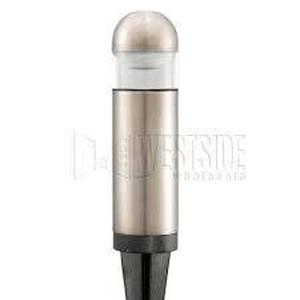 lot 18 image: Malibu Lighting CL635P Low Voltage 20W Metal Capped-Top Bollard - Pewter Finish