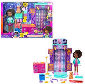 lot 63 image: Karmas World Doll And Bedroom To Stage Playset