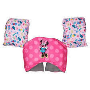 lot 77 image: Swimways Minnie Mouse Swim Trainer Life Jacket
