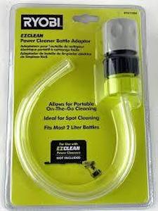 lot 52 image: RYOBI EZClean Power Cleaner Bottle Adapter Accessory Kit
