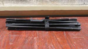 lot 129 image: 5.5 Foot Metal Collapsible Portable Easel-Black