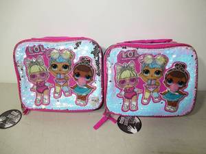 lot 110 image: Lot of 2 L.O.L. Surprise Lunch Bag