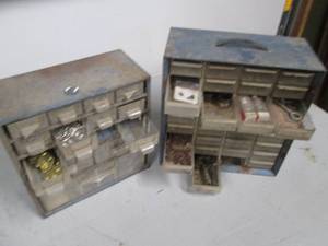 lot 14 image: 2 Organizers with assorted hardware...