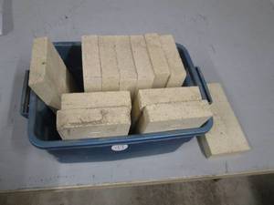 lot 16 image: Tote of fire bricks...