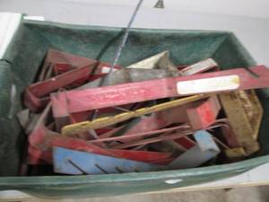 lot 17 image: Tote of roof jacks...