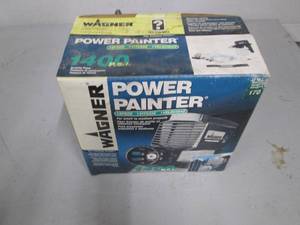 lot 19 image: Wagner Power Painter, used but very...