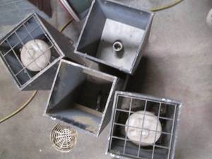 lot 34 image: 4 quarter inch thick aluminum light...