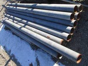 lot 90 image: Lot of metal pipe...