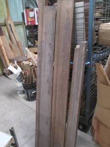 lot 123 image: Lot of oak trim wood...