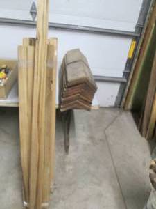 lot 129 image: Cedar lattice   64 4 foot and 4 8 ...