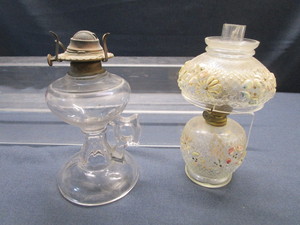 Antique Mini Kerosene Lamps