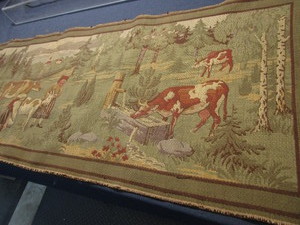Vintage Panoramic Tapestry