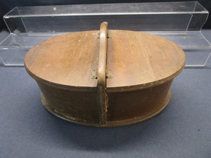 Wooden Sewing Box & Notions