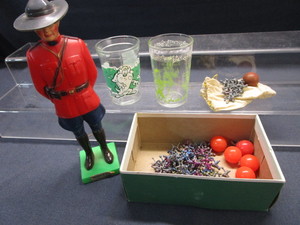 Vintage Juice Glasses, Jacks