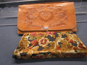 Antique Handbags - Leather & Carpet
