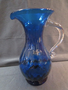 Blenko Glass Pitcher