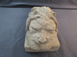 Cement Sleeping Lion