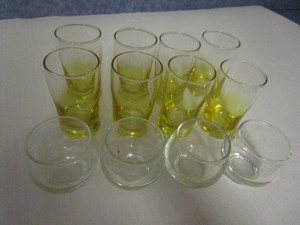 Yellow Juice Glasses