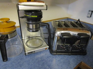 Toaster, Coffee Maker