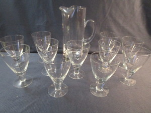 Martini Pitcher & Stems