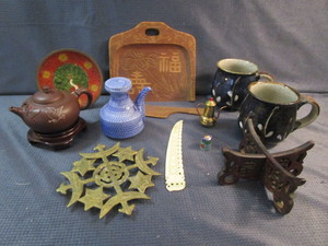 Crumber, Cloisonne, Teapot