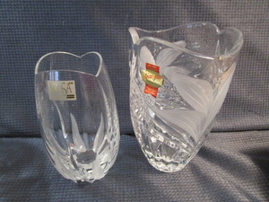 Crystal Vase & Candy