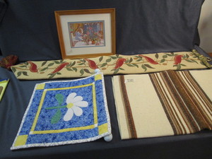 Swedish Runner, Flemish Door Pull, Larsson Print