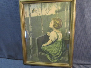 Spring Song Print - Vintage