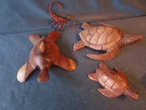 Wooden Turtles, Copper Lobster