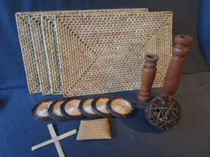Placemats, Coasters, Candle Stands