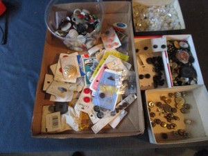 Sewing Buttons - Vintage