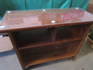 Wooden Floor Shelf