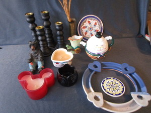 Candle Holders, Bear, Frog Planter