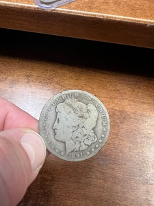 1891 CC Morgan Silver Dollar