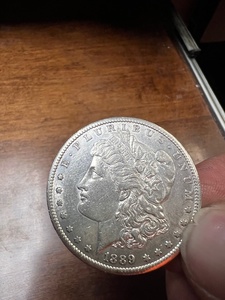 1889 s Morgan Silver Dollar, semi key date, Rare