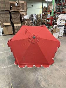 lot 7 image: HUGE Outdoor Patio Table Umbrella